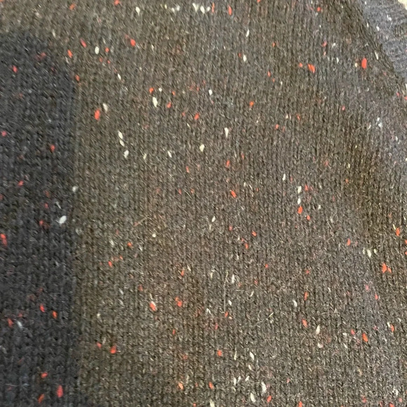 Woolrich Black Flecked Button down Hood Vest Size XL - Picture 3 of 6